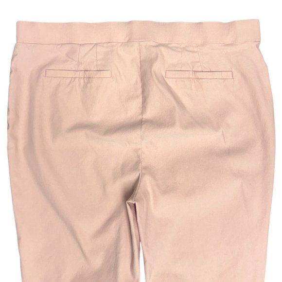 EUC Women's JONES NEW YORK Stretch Pull-On Pants Pink | Size XL - Picture 5 of 9